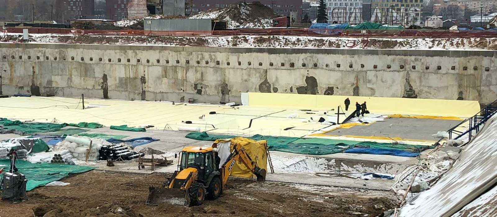мембранная гидроизоляция фундамента